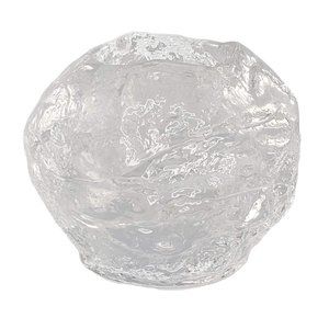 Kosta Boda Snowball Votive Candle Holder Medium Swedish Glass